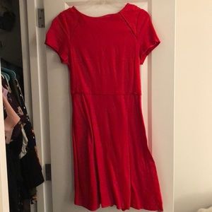 J Crew Red Dress